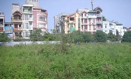 Dự án trường mầm non khu đô thị Đồng Tàu nhiều năm chỉ là bãi cỏ hoang