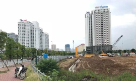 Hà Nội: Đại dự án The Lotus Center rộng 1,9ha thi công không phép