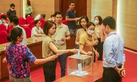 Hà Nội tiếp tục đấu giá đất vùng ven với giá trúng gấp gần 2 lần khởi điểm 