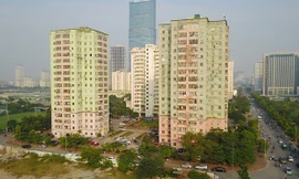 Khu tái định cư Nam Trung Yên, Hà Nội. Ảnh minh họa