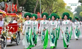 Nhiều hoạt động hấp dẫn tại Lễ hội quà tặng du lịch Hà Nội 2022. Ảnh: Sở Du lịch Hà Nội