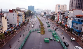 Dự án đường vành đai 2 thành phố Hà Nội. Ảnh minh họa