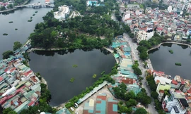 Cận cảnh 3.800m2 đất nông nghiệp sắp bị thu hồi để mở rộng công viên Tuổi trẻ Thủ đô