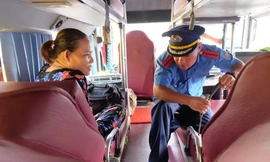 Hà Nội: Kiểm tra điều kiện an toàn đối với xe khách tại bến xe