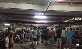 Hà Nội: Chung cư Hapulico cháy ở tầng hầm, cư dân hoảng loạn