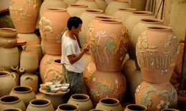 Nhiều hoạt động đặc sắc tại sự kiện Công bố điểm du lịch Bát Tràng