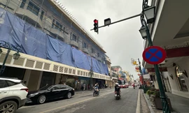 Hà Nội cải tạo mặt tiền phố Tràng Tiền