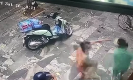 Ảnh từ camera nhà dân. Ảnh MXH