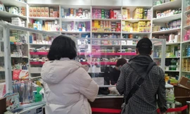 Nhiều khách hàng phải chờ 30 phút để đến lượt mua thuốc nhưng vẫn không thể mua đủ loại thuốc cần thiết.