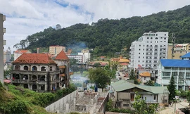 Tận thấy những công trình khoét núi, đổ bê tông kiên cố ở Tam Đảo