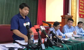 Ông Nguyễn Văn Tốn trả lời báo chí mới đây