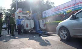 Hà Nội: Ra quân xử lý vi phạm trật tự an toàn giao thông 8 quận nội thành