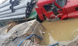 Hiện trường vụ va chạm 