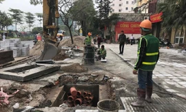 Gạch vỉa hè còn mới, sau khi bị thay thế sẽ về đâu?