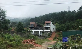 Cận cảnh hàng chục hecta rừng bị 'xẻ thịt' xây biệt thự