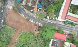 Dỡ rào dự án bỏ hoang của Tập đoàn Tân Hoàng Minh để xây vườn hoa