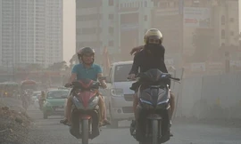 Ô nhiễm môi trường ở Hà Nội luôn ở mức cao so với các tỉnh thành trong cả nước