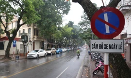 Hà Nội: Triển khai tuyến phố đỗ xe chẵn lẻ thứ 4