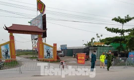 Khu cách ly Hạ Lôi. Ảnh: Hoàng Mạnh Thắng