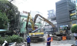 Sắp hoàn thành tuyến đường hơn 1km sát Hồ Tây