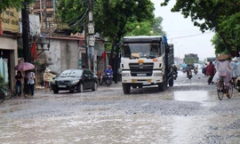 Khốn khổ với con đường ở cửa ngõ Thủ đô