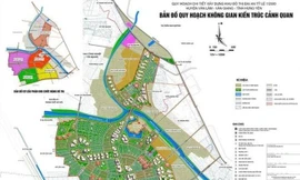 Bản đồ quy hoạch chi tiết dự án Đại An. (Ảnh: hungyen.gov.vn)