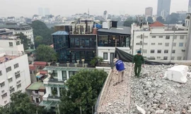 Xử lý công trình vi phạm trật tự xây dựng tại quận Hoàn Kiếm