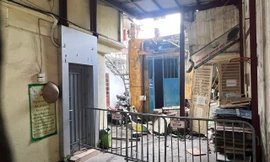 Quận Đống Đa chỉ đạo 'nóng' về sự cố sụt lún giếng khoan ở ngõ Văn Chương