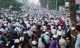 Hà Nội: Hơn 90% người dân đồng ý cấm xe máy trong nội đô