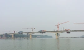 Dự án BT cầu Đồng Quang khi đang thi công xây dựng. Ảnh minh họa