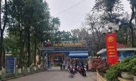 Cận cảnh điểm nghiên cứu mở rào tại Vườn thú Hà Nội