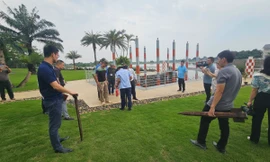 Bàn giao hơn 2.000m2 đất sử dụng trái phép ven hồ Đầm Vạc