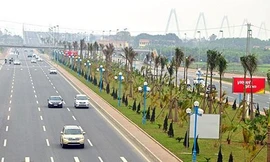 Trục Nhật Tân - Nội Bài đi qua huyện Đông Anh