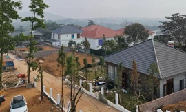 Loạt công trình sai phạm liên tục xuất hiện nhưng không bị xử lý. Ảnh: Lê Hải