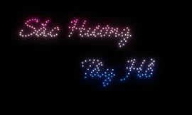 Xem trước màn trình diễn ánh sáng bằng drone tại hồ Tây dịp cuối tuần