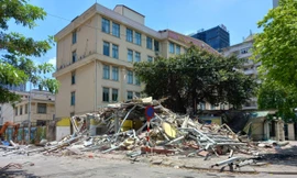 Công trình bị xử lý tại ngõ 6 đường Dương Đình Nghệ