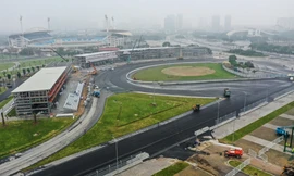 Trường đua F1 Mỹ Đình đang dần hình thành