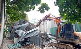 Hà Nội: Cưỡng chế 41 hộ dân phục vụ dự án trường mầm non Phương Liệt