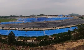 Toàn cảnh bãi rác Nam Sơn