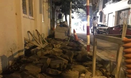 Hành tung bí ẩn của hàng vạn m2 gạch vỉa hè Hà Nội: Gạch block cũ 'đẩy' về đâu?