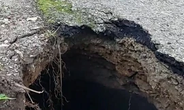 Xuất hiện 'hố tử thần' trong Vườn Quốc gia Ba Bể