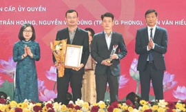 Báo Tiền Phong đoạt giải C Giải báo chí về xây dựng Đảng và hệ thống chính trị TP Hà Nội