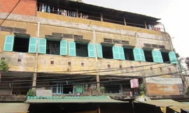 Đối tượng P. với hành vi bệnh hoạn đã gieo nỗi ám ảnh cho phụ nữ trong khu nhà trọ này