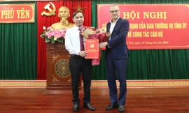 Phân công Trưởng ban Tổ chức Tỉnh ủy Phú Yên