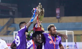 CLB đoạt Siêu cúp Quốc gia-cúp THACO 2018. Ảnh: Duy Phạm