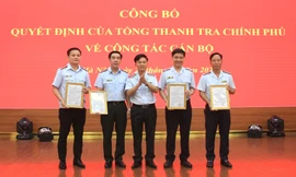 Thanh tra Chính phủ điều động, bổ nhiệm nhiều vị trí cán bộ lãnh đạo