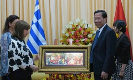 Tổng thống Hy Lạp thăm TPHCM