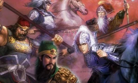 Quan Vũ, Trương Phi, Mã Siêu, Hoàng Trung lần lượt là Tiền, Hữu, Tả Hậu Tướng Quân,Triệu Vân chỉ là Dực Quân Tướng Quân.