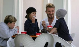 David Beckham luôn tuân thủ chế độ ăn mà mình đã đặt ra.