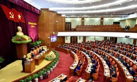 Toàn cảnh khai mạc Hội nghị Trung ương 8